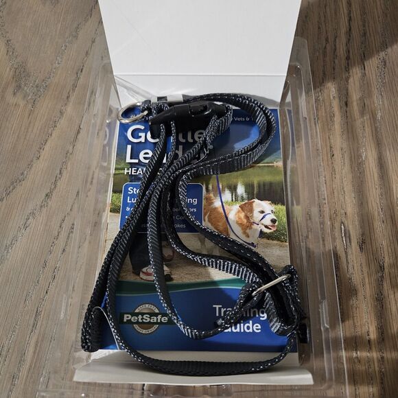 Pet Safe Gentle Leader Headcollar Large 60-130lbs Charcoal Dog Walking Must Have - Picture 10 of 10